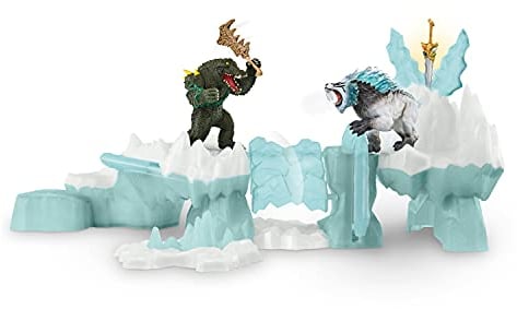 schleich 42497 Angriff auf die Eisfestung, für Kinder ab 7-12 Jahren, ELDRADOR CREATURES - Spielset