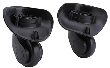 Gepäck-Ersatzräder, 2 Stück Schwenkbare Kofferräder Ersatz für Reisekoffer