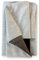 4L Textil Teo Kuscheliges Hundebett Bezug abnehmbar und waschbar Hundekorb mittelgroße Hunde Hundekissen flauschig Hundekörbchen Hundesofa (Ersatzbezug(120x100 cm), Braun/Beige)