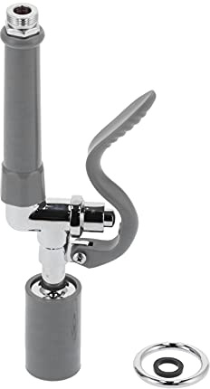 Faucet Sprayer, Spray Valve for Commercial Kitchen Sink Faucet Pre Rinse Sprayer Nozzle Replacement Faucet Sprayer Assembly for Kitchen Sink Dishes Cleaning Task