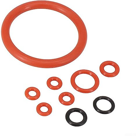 2 Set Silikon O-Ring Dichtung Dichtung für SAECO Serie Braugruppe Auslauf Vollautomat Kaffeemaschine, 9 Stück/Set