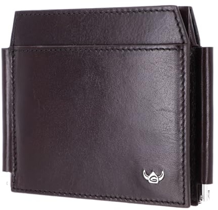 Golden Head Leder Geldklammer Kartenhalter Colorado RFID Protect Clip-Scheintasche 1923 Bordeaux weinrot