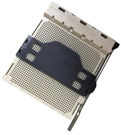 Generic AM4 1331 CPU Socket AM4 Card Slot Base for AMD Balled Motherboard Repair BGA (White)