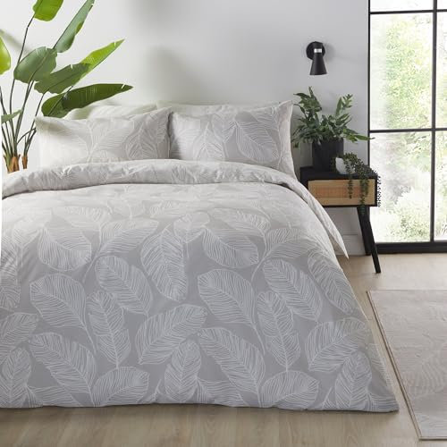 Fusion - MATTEO - Parure Copripiumino Reversibile - Letto Singolo Naturale