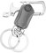 KGDUYC Porte clef multifonction,1pcs Hommes Porte-clés Voiture Mousqueton Décapsuleur Metal Ouvre-Bouteille Noire.