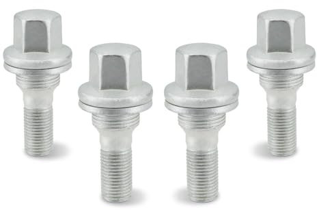 4 dadi bulloni ruota per Citroen C3 C4 C5 Berlingo per Peugeot 207 307 508 3008 M12 x 1,25 17 mm 540567