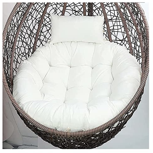 Hängesessel für Terrasse, 105 cm dick, Weiß