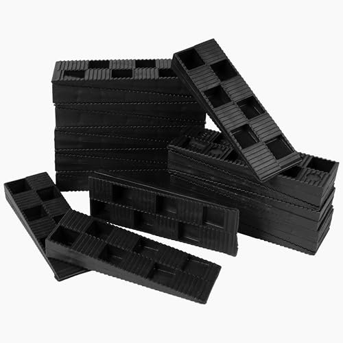 Repa Market Keile Kunststoff - 90 x 30 mm / 20 Stück Abstandshalter Kunststoff - Montagekeile - Abstandshalter Laminat - Abstandshalter Terrassendielen - Abstandhalter Wand