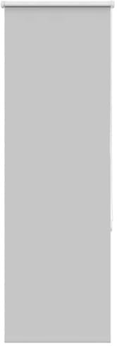 vidaXL Verdunkelungsrollo Hellgrau 55x150 cm Stoffbreite 50,7 cm, Rollo, Klemmfix, Thermorollo, Verdunklungsrollo, Klemmrollo, Fensterrollo