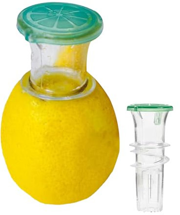 Fenayuu Spremiagrumi succo di limone | succo di mano spremere agrumi | Manuale spremere limone spremere spremere con coperchio - Estrattore di succo di mano utensili da cucina