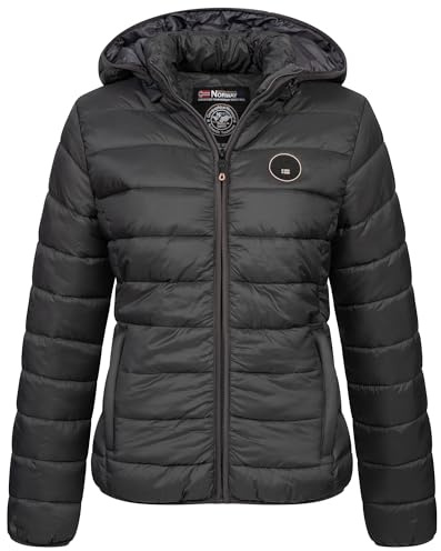 Geographical Norway Damen Winter Jacke Winterjacke Steppjacke Outdoor leicht Kapuzenjacke