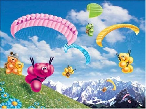 Ravensburger 14383 - Gelini: Alles Gute kommt von oben, 500 Teile Puzzle