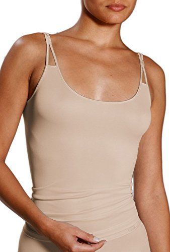 Mey Basics Serie Emotion Damen Spaghetti Tops 55200,Weiß,40