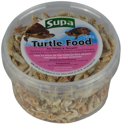 Supa Turtle & Terrapins Food Superior Mix 500ml Tub | Made Using Premium Quality Natural Ingredients
