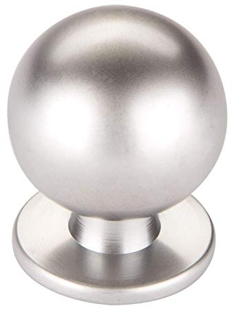 SOTECH Möbelgriff Möbelknopf K-01 Möbelknauf Chrom matt Ø 22 mm