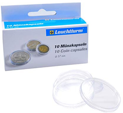 Leuchtturm 315520 cápsulas de Monedas diámetro Interior 37 mm