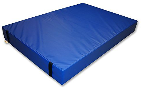 Implay® Soft Play Gymnastic Landing Crash Mat - 610gsm PVC/High Density Foam - Blue - 180cm x 120cm x 10cm