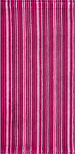 Egeria Frottier Handtücher Combi Stripes Cassis Duschtuch 70x140 cm