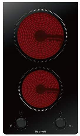 Brandt BPV6210B piano cottura Nero Incasso Ceramica