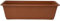 meindekoartikel Blumenkasten Standard aus Kunststoff - Verschiedene Größen und Farben (Breite ca. 100 cm, Terracotta)