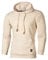 Xmiral Herren Sweatshirt Top Herbst Langarm Plaid Hoodie Mit Kapuze T-Shirt Outwear(M,Khaki)