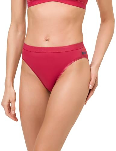BeeDees Damen Slip Microfun Tai dunkelrot | 46