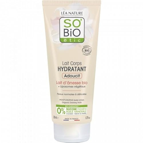 Hydratisierende Körpermilch Eselmilch Bio SO BIO étic 200 ml