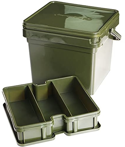 Ridge Monkey Compact Modular Bait Bucket System 7.5L- Carp Fishing Bait Organiser Storage Tubs