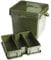 Ridge Monkey Compact Modular Bait Bucket System 7.5L- Carp Fishing Bait Organiser Storage Tubs