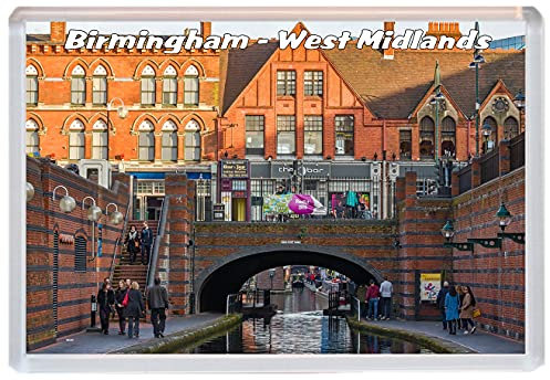 Birmingham - West Midlands - 96 x 67mm Jumbo Fridge Magnet/Magnets BBSFM612