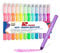 Shuttle Art 12 bunte Bibelmarker (Gel Highlighters) Gel Textmarker Set mit feiner Spitze, für Markieren und Hervorheben auf Notizen und dünnem Papier geeignet