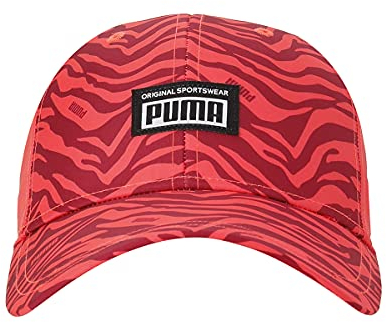 PUMA Academy AOP Cap Sunblaze - Persian Red - AOP