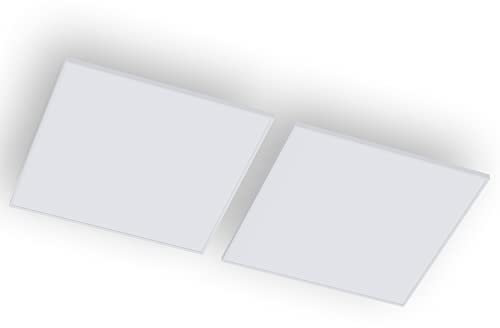 Klarstein Smart Chauffage Infrarouge, 350W Radiateur Electrique Plafonnier, Télécommande, Détection de Fenêtre Ouverte, IP44, Chauffage Fixé au Plafond, Thermostat, Econome en Energie et Sans CO2