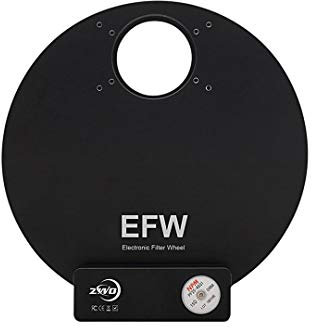 ZWO USB Filterrad für 7x2 Filter, ZWO EFW7X2 - Schwarz, Aluminium, Farbkorrektur, Nebelfilter