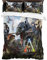 ANSSON ARK:Survival Evolved Kinder Bettwäsche 135x200cm,Dragon Weiche Bettbezug + 2 Kissenbezug 80x80,ARK Mikrofaser Bettwäsche-Sets (Single 135x200, ARK2)
