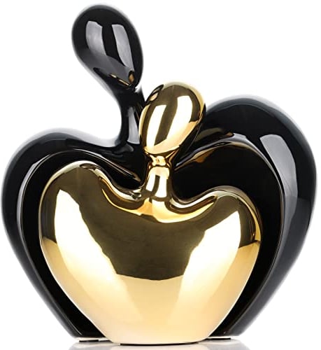 XMGZQ Statua Decorativa da Interno,Regali Matrimonio per Sposi,Statue Decorative Casa,Regalo Coppia,Decorazioni Casa Moderna,Regalo Sposa,Centro Tavola Moderno,Regalo Matrimonio Sposi,Regalo per Sposi