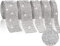5 Roll Kristall Strass Diamant Band Silber - Strasssteine Selbstklebend Glitzersteine für Hochzeit, Geburtstag, Kunstwerke, Dekoration - DIY Bling Band