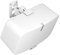 Yibracki Heavy Duty Speaker Wall Mount for Sonos Five & Play 5 Gen 2 - Tilt & Swivel Adjustable, White