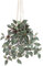 Artificial Hanging Plants Fake Trailing Plants with Hemp Ropes String of Plants Decorative Houseplant Faux Tradescantia Zebrina Plant for Home Wall Office Bathroom Kitchen Indoor Outdoor Decoration