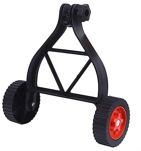Grass Trimmer Rolling Wheel,1SET Bilateral Wheel Lawn Mower Wheel For Electric Grass Trimmer Auxiliary Tool Lawn Mower Wheels