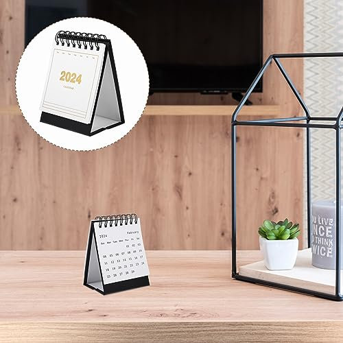 Kleiner Monatskalender Papier mit Stabilem Standhalter Geschenkideen