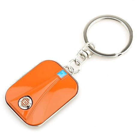 UNPGATUB Kompatibel mit GTS300 GTV LX PX LT Sprint Primavera 150 250 Piaggio GTS GTV LX 60 125 250 300 Motorrad-Schlüsselanhänger, Roller-Schlüsselanhänger 100% brandneu (Color : Orange)