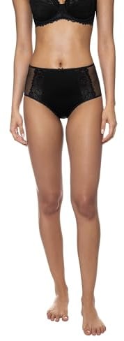 Mey Damen Taillenslip mit Spitze Serie Fabulous | Hoher Taillensitz, Flacher Bund, Spitze seitlich eingesetzt, Weiche Beinabschlüsse, Baumwolleinsatz, Gr. 36-48
