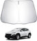 LUWU Compatible con Nuevo Peugeot 3008 P64/ E-3008 GT Allure 2024 2025 Plegable Protección Solar para Parabrisas Parasol para Coche con Protección Solar y Aislamiento Térmico Protección UV Accesorios