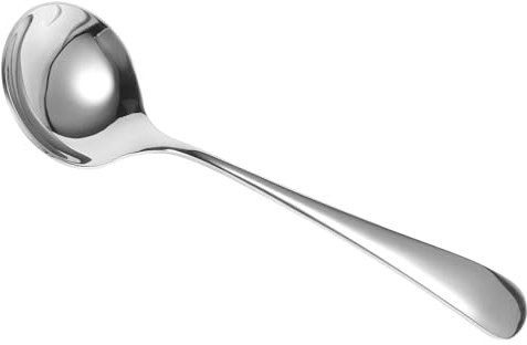 BELLIFFY Edelstahl Küchenlöffel Dicker Speiselöffel Multifunktions-suppenlöffel Handlicher Küchenlöffel Praktischer Suppenlöffel Löffel Zum Servieren