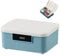 CAKEEYUM Lockable Medicine Box, 9l Double Layer Combination Lock Box, Heavy Duty Lockable Storage, Leakproof Medicine Lock for Kitchen Home School Office, Blue