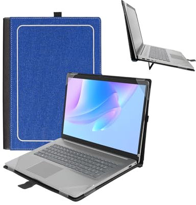 Honeymoon Protective Case Cover for 16 Inch Lenovo Yoga 7i/Yoga 7 2 in 1 & Yoga 16s 2022 & Yoga Slim 7 Pro & ThinkPad E16 Gen 1 & IdeaPad Slim 7 Pro,Multi-Angle Stand with Heat-Vent,Blue
