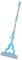 Self-Wringing Sponge Mop With Super Absorbent Sponge Heads - Hardwood Floor Cleaner, Telescoping Handle, Ideal For Kitchen, Bathroom, And Bedroom, Blue