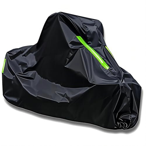 XLHWZS Housse De Moto pour Suzuki GSR 2011-2013, Bâche De Moto Universelle Toutes Saisons, Coupe-Vent, Imperméable À La Pluie, À La Neige, Résistante Aux UV Et Ignifuge(Schwarz)