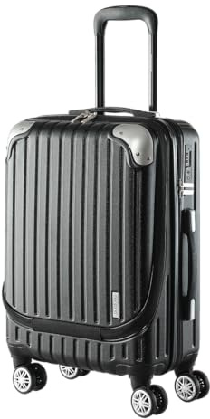 Monzana® Kofferset Hartschalen Koffer Business Laptopfach Gel-Griffe 4 Rollen ABS PC Hardcase TSA Schloss Trolley Rollkoffer Reisekoffer M XL Set